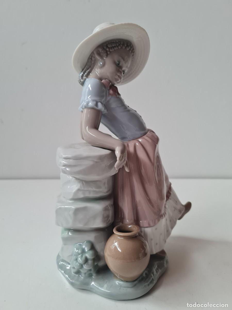 Antig&uuml;edades: LLADRO NI&ntilde;a Negrita (22 cms) - Foto 6