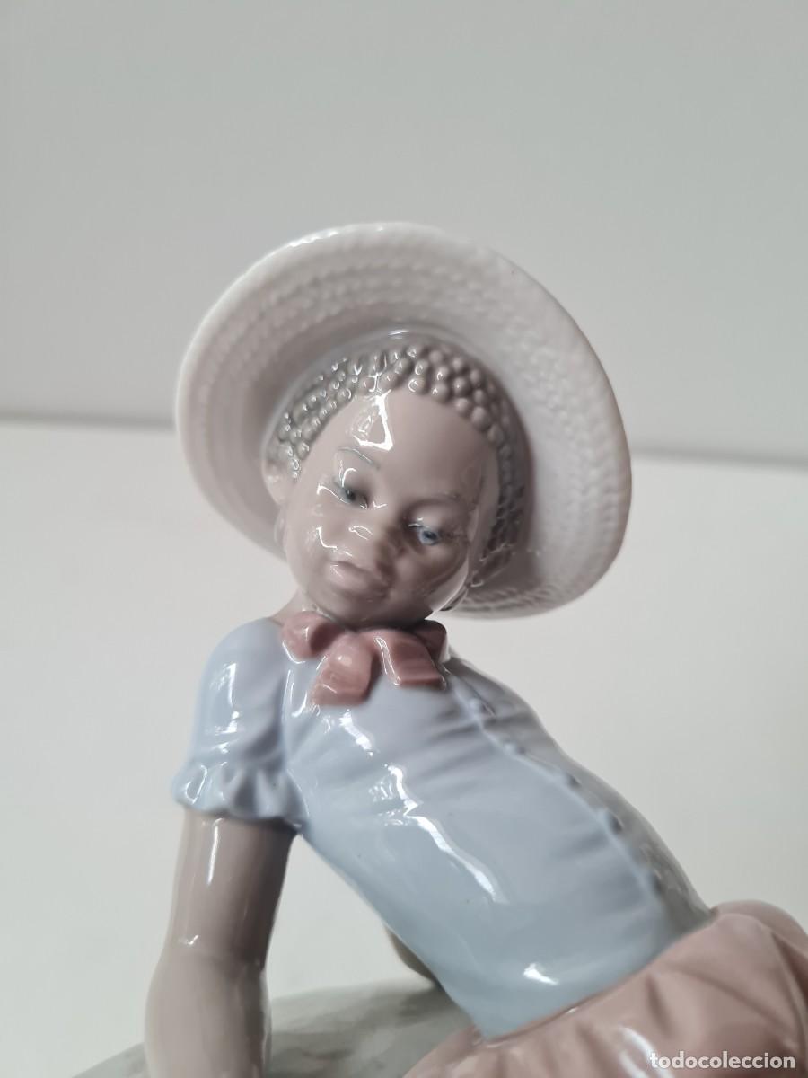 Antig&uuml;edades: LLADRO NI&ntilde;a Negrita (22 cms) - Foto 7