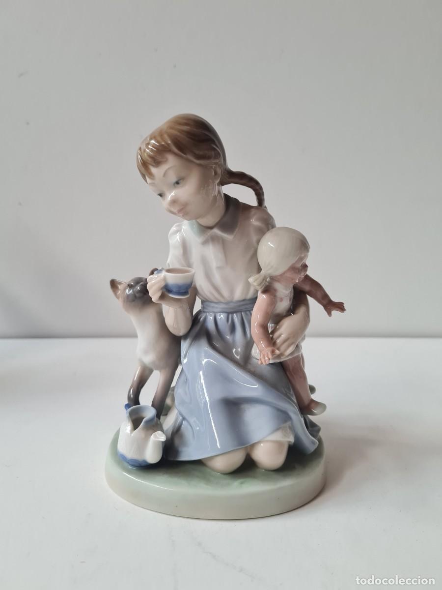 Antig&uuml;edades: LLADRO Juegos de Ni&ntilde;a 19 cms - Foto 8