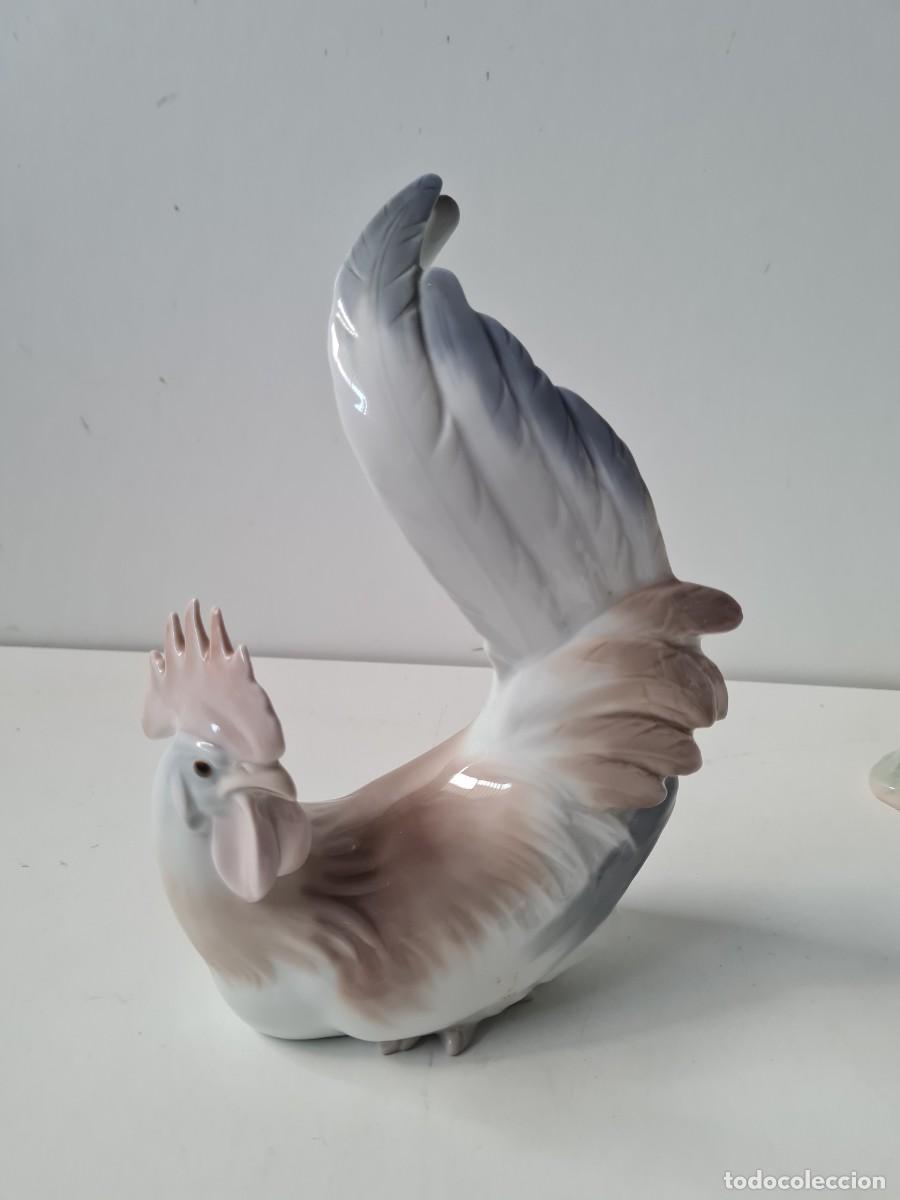 Antig&uuml;edades: LLADRO GALLO(24 x 16 cms) - Foto 1