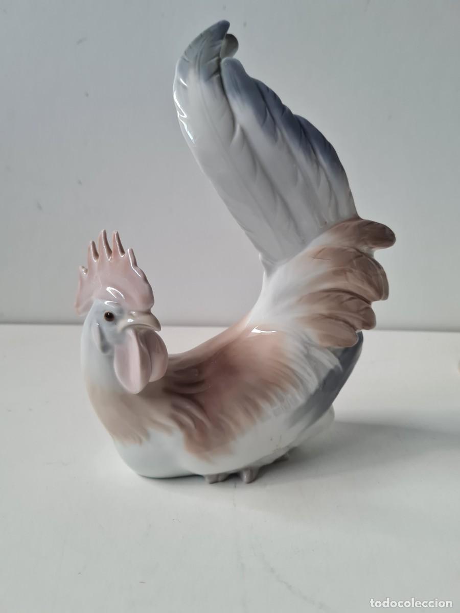 Antig&uuml;edades: LLADRO GALLO(24 x 16 cms) - Foto 2