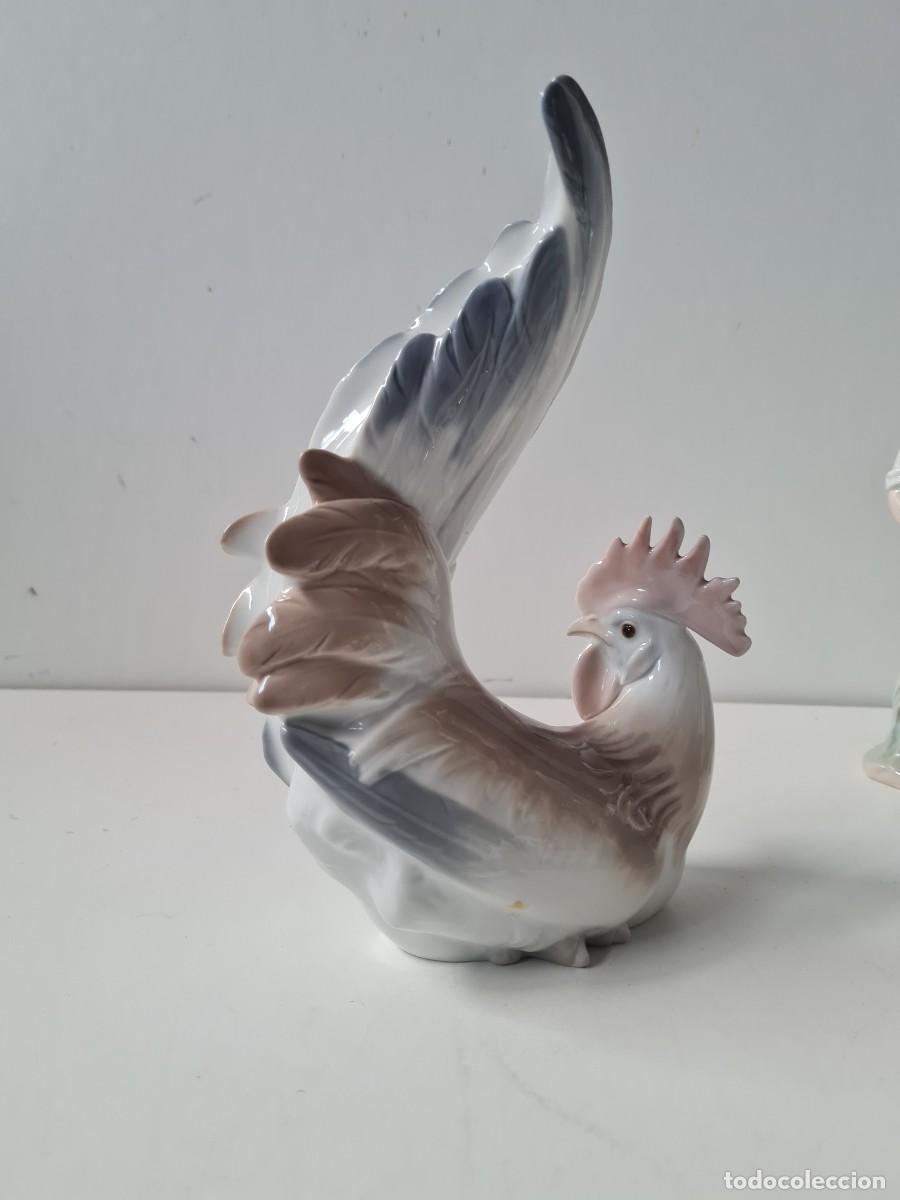 Antig&uuml;edades: LLADRO GALLO(24 x 16 cms) - Foto 4