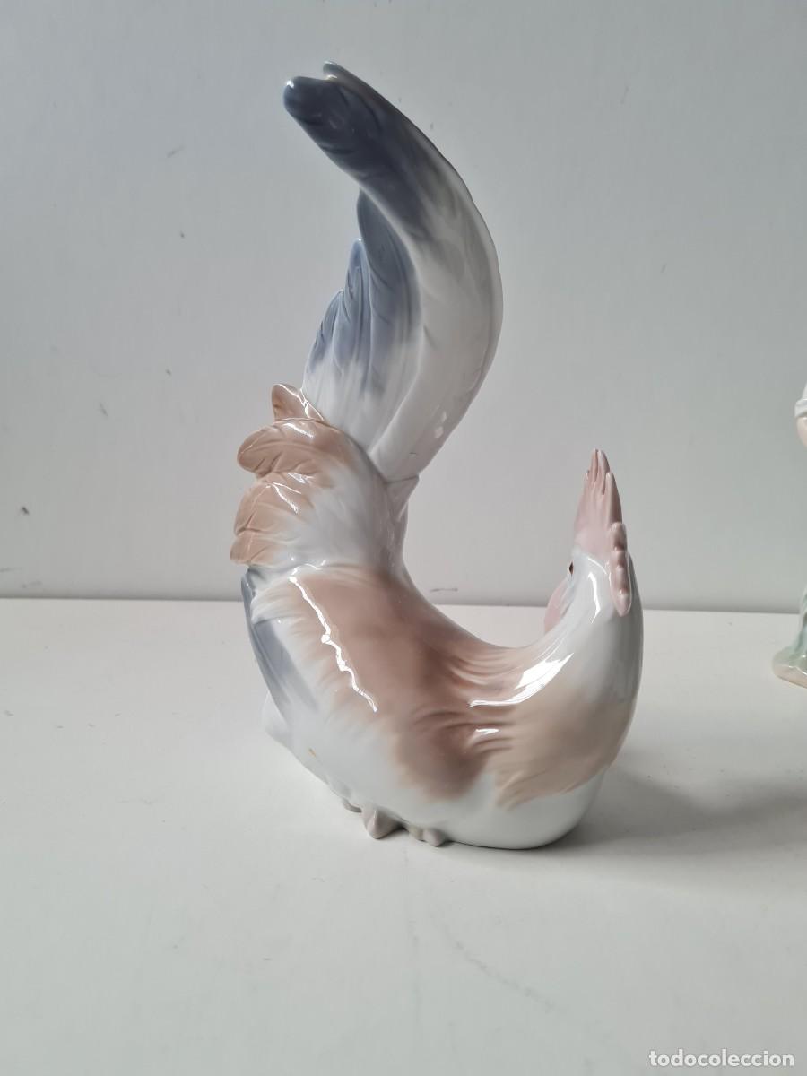 Antig&uuml;edades: LLADRO GALLO(24 x 16 cms) - Foto 5
