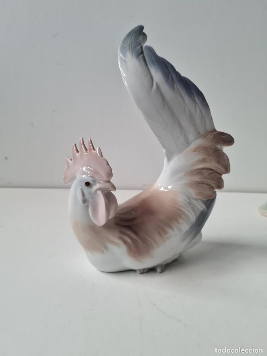 Antig&uuml;edades: LLADRO GALLO(24 x 16 cms) - Foto 7