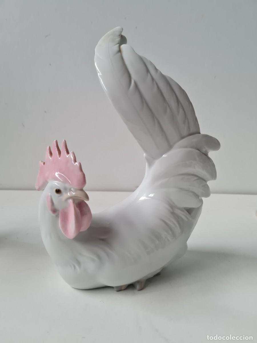 Antig&uuml;edades: LLADRO GALLO(24 x 16 cms) - Foto 1