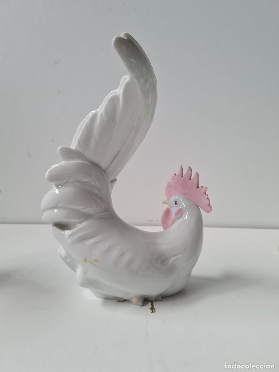 Antig&uuml;edades: LLADRO GALLO(24 x 16 cms) - Foto 4