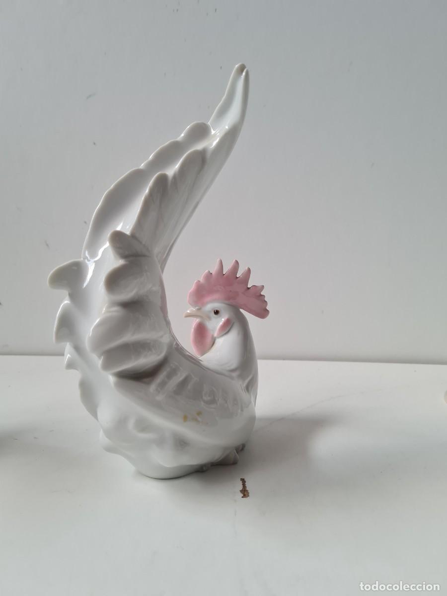 Antig&uuml;edades: LLADRO GALLO(24 x 16 cms) - Foto 5