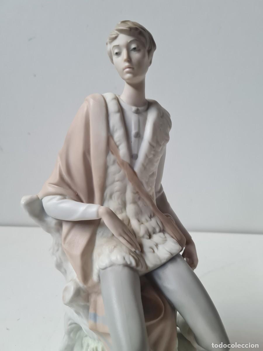 Antig&uuml;edades: LLADRO PASTOR(26 cms) GRES - Foto 7