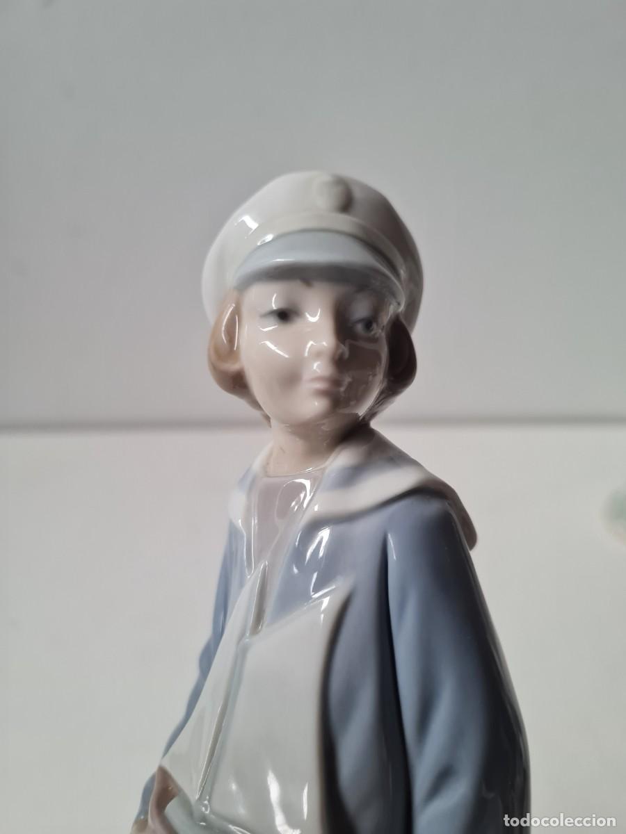 Antig&uuml;edades: LLADRO Marinero con yate(23 cms) - Foto 5