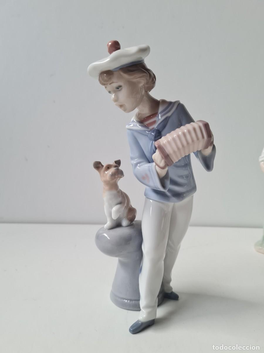 Antig&uuml;edades: LLADRO Marinero musico(22 cms) - Foto 2
