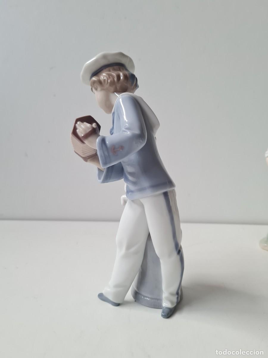 Antig&uuml;edades: LLADRO Marinero musico(22 cms) - Foto 3