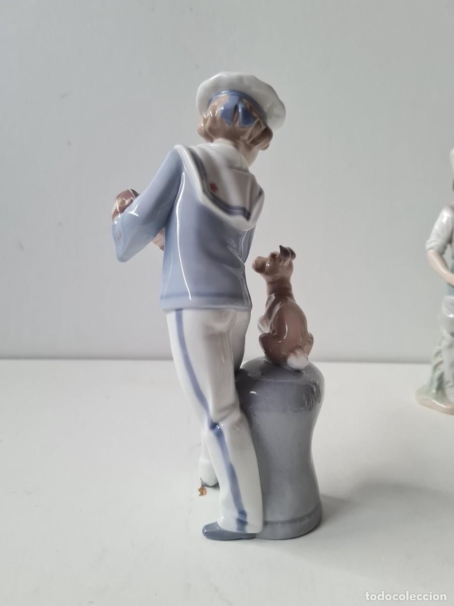 Antig&uuml;edades: LLADRO Marinero musico(22 cms) - Foto 4