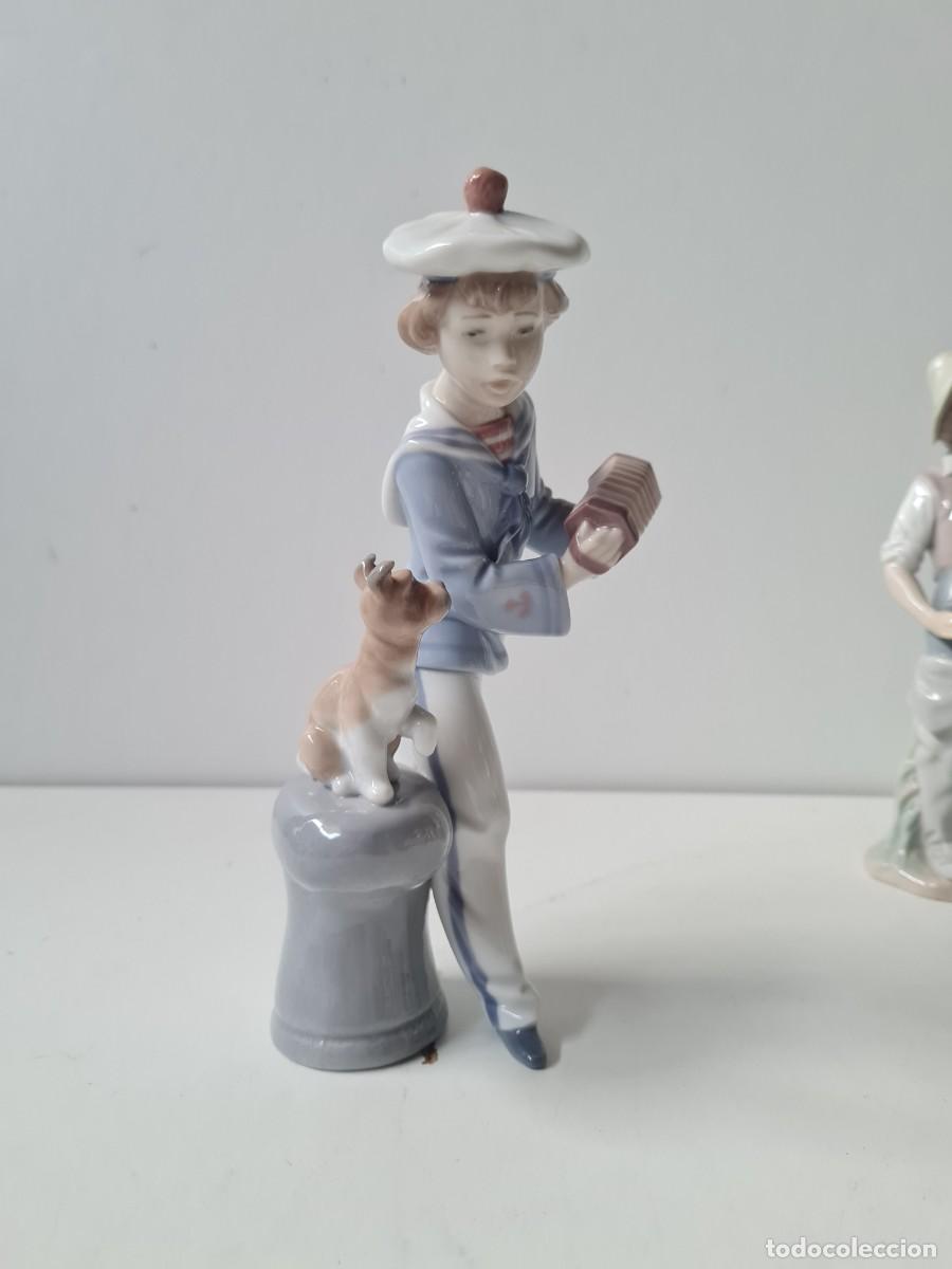 Antig&uuml;edades: LLADRO Marinero musico(22 cms) - Foto 6