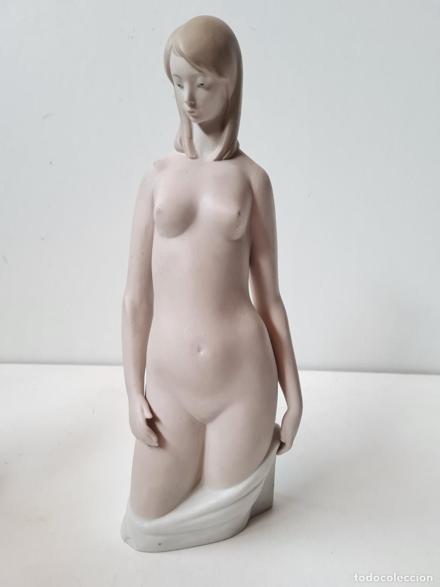 Antig&uuml;edades: LLADRO MUJER DESNUDA (32 CMS) gres - Foto 1