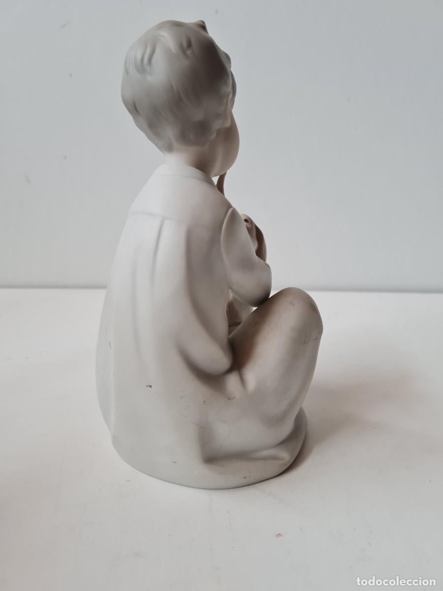 Antig&uuml;edades: LLADRO Ni&ntilde;o con perro (20 cms) - Foto 3