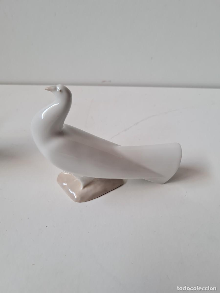 Antig&uuml;edades: LLADRO -NAO 3 PALOMAS(17,16,15 cms) - Foto 2