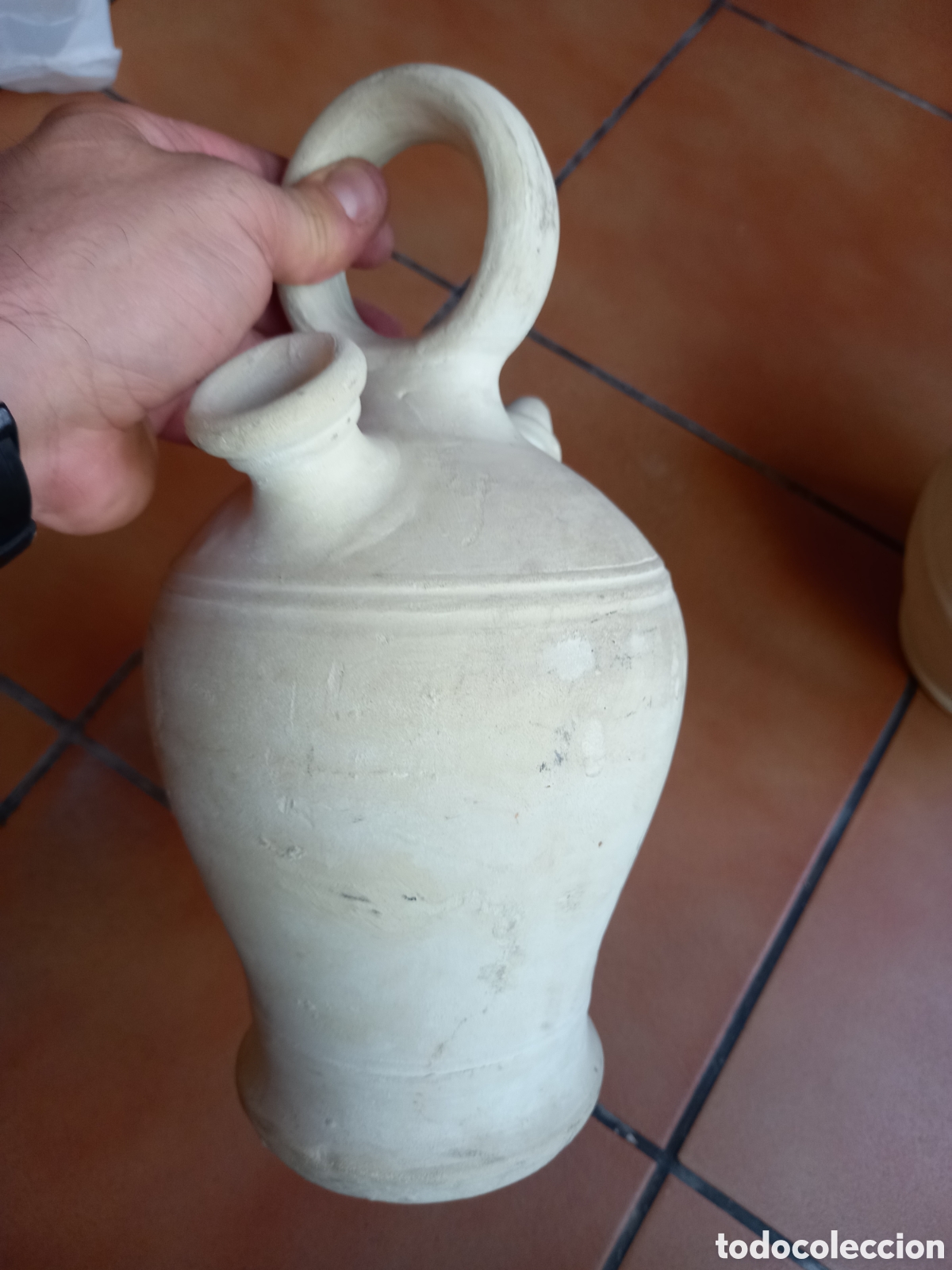 Antig&uuml;edades: DOS BONITOS BOTIJOS BLANCOS - Foto 7