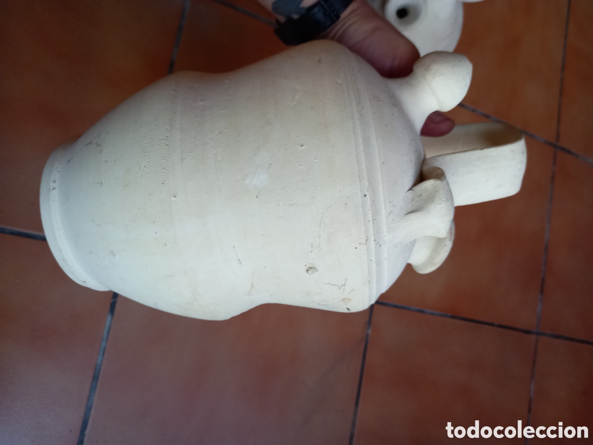 Antig&uuml;edades: DOS BONITOS BOTIJOS BLANCOS - Foto 9