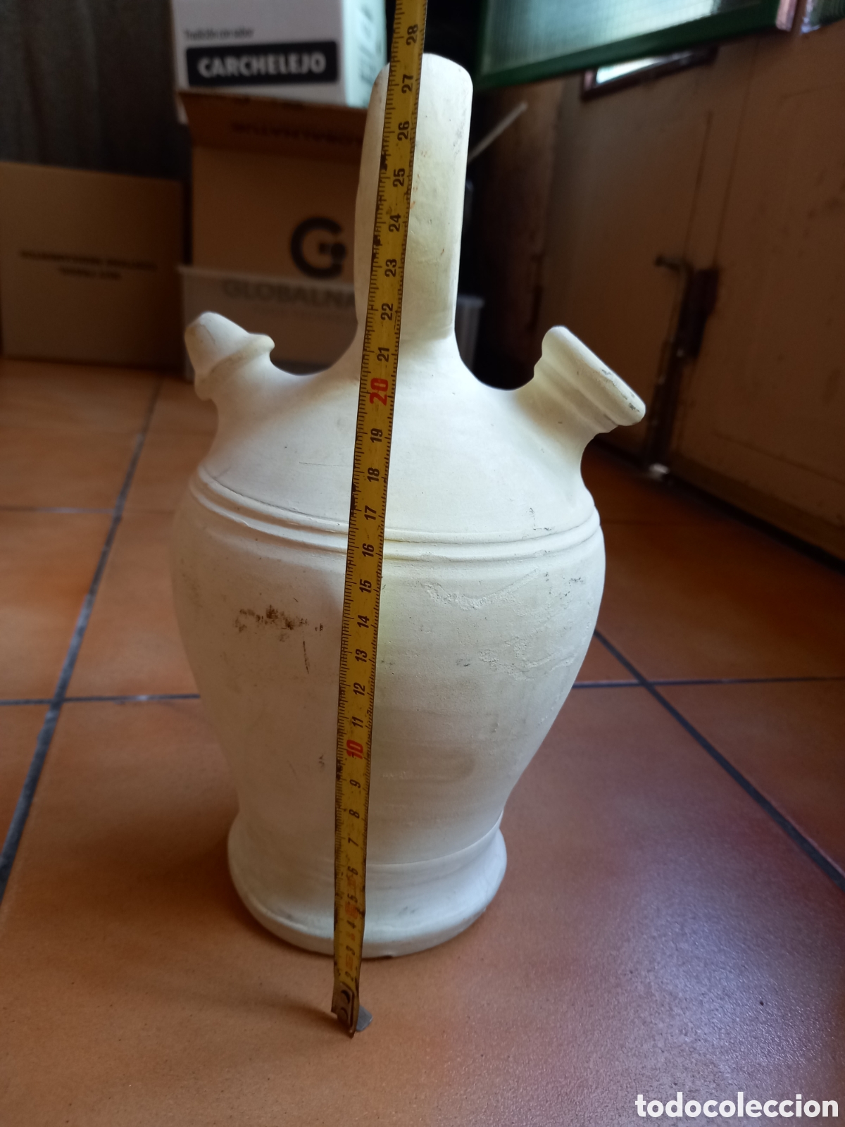 Antig&uuml;edades: DOS BONITOS BOTIJOS BLANCOS - Foto 15