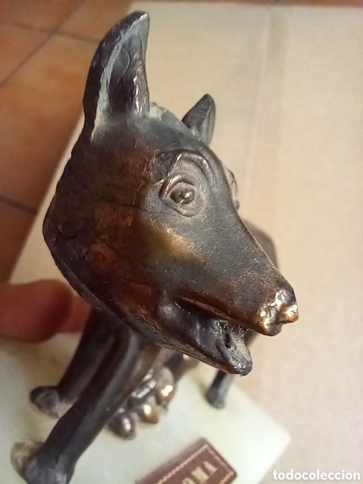 Antig&uuml;edades: FIGURA LOBA ROMA - Foto 4