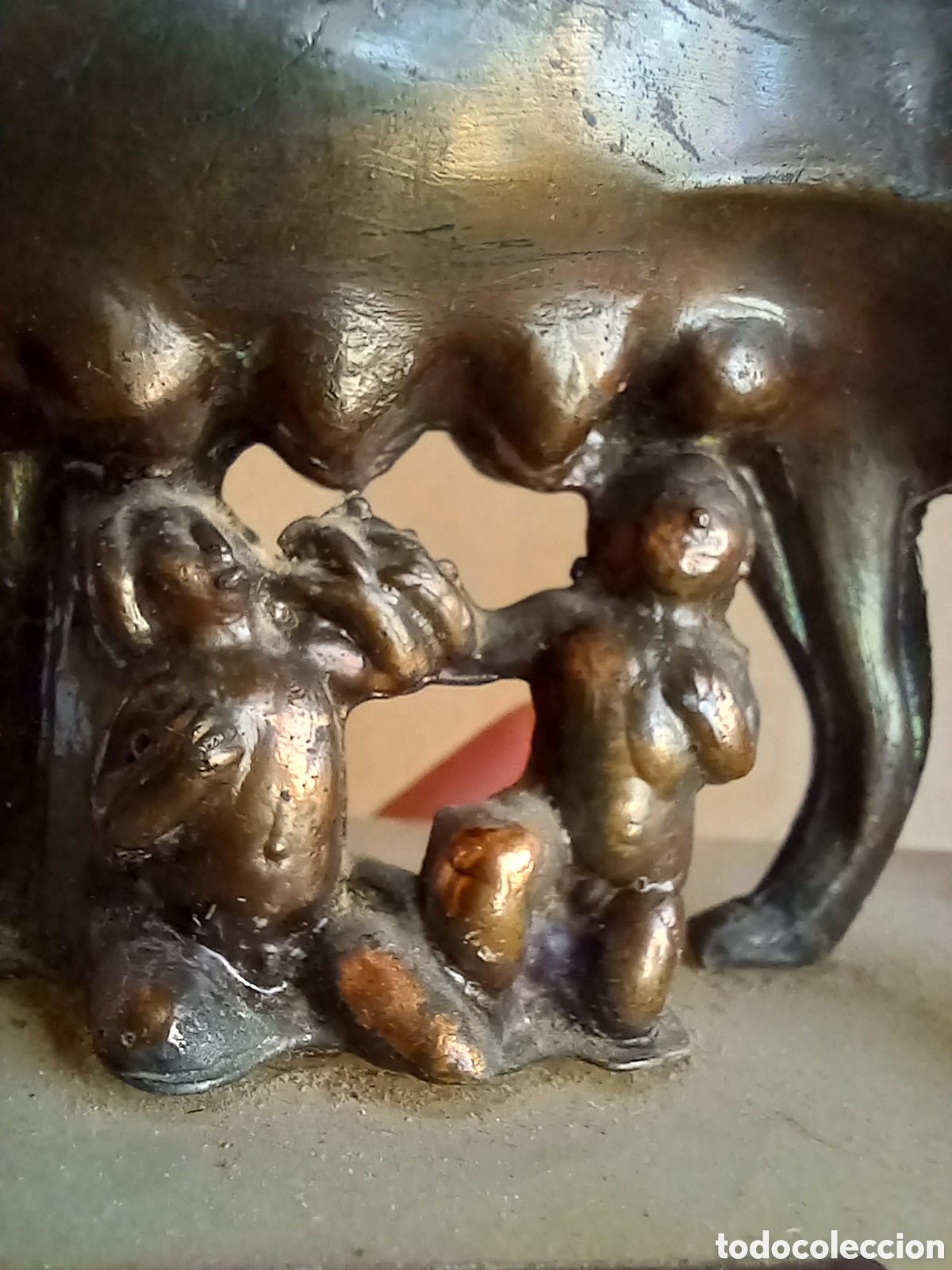 Antig&uuml;edades: FIGURA LOBA ROMA - Foto 5