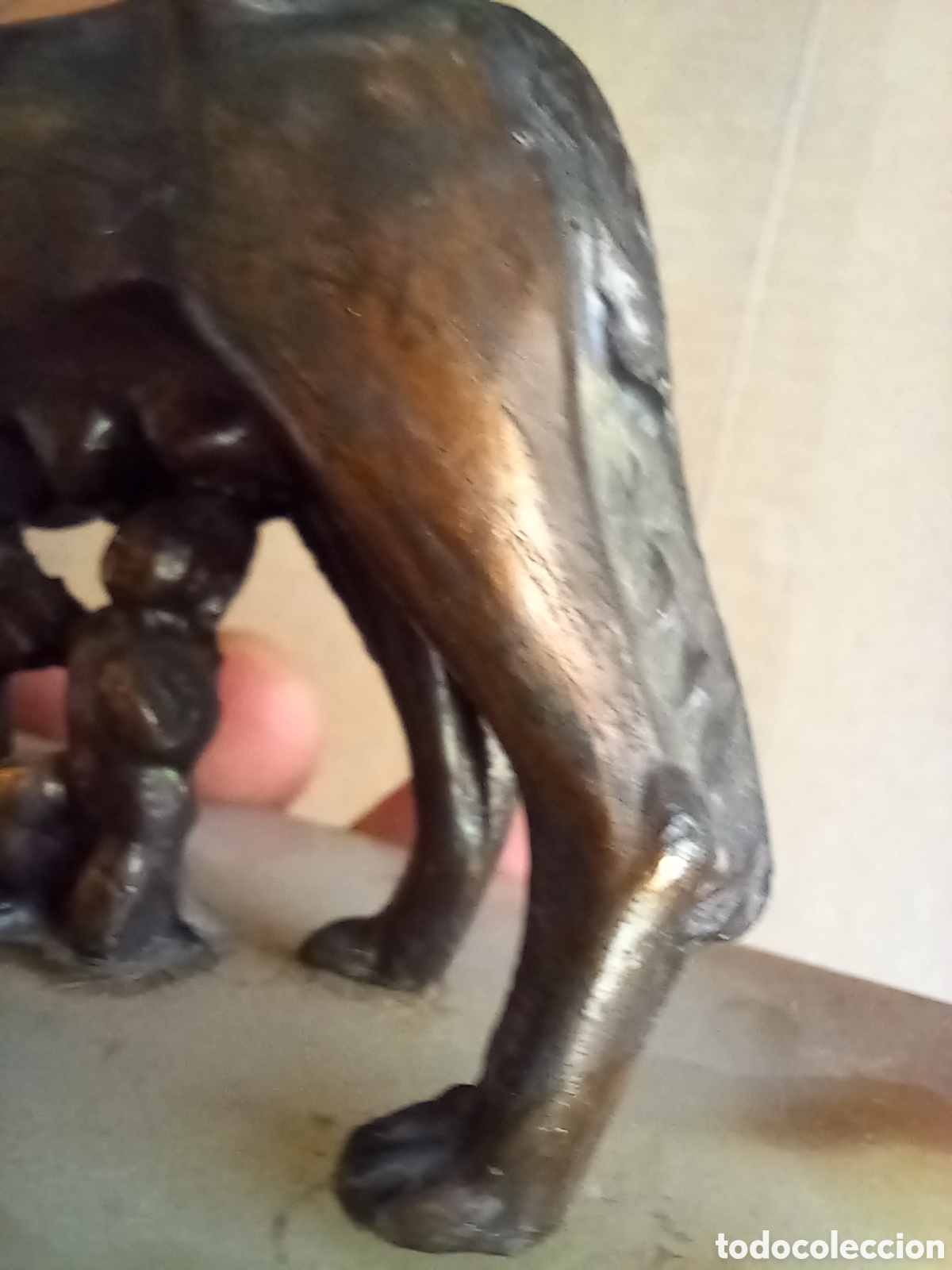 Antig&uuml;edades: FIGURA LOBA ROMA - Foto 6