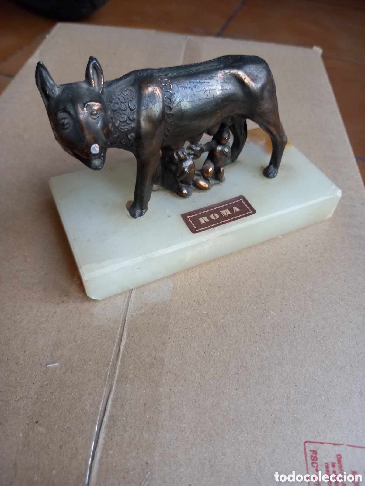 Antig&uuml;edades: FIGURA LOBA ROMA - Foto 17
