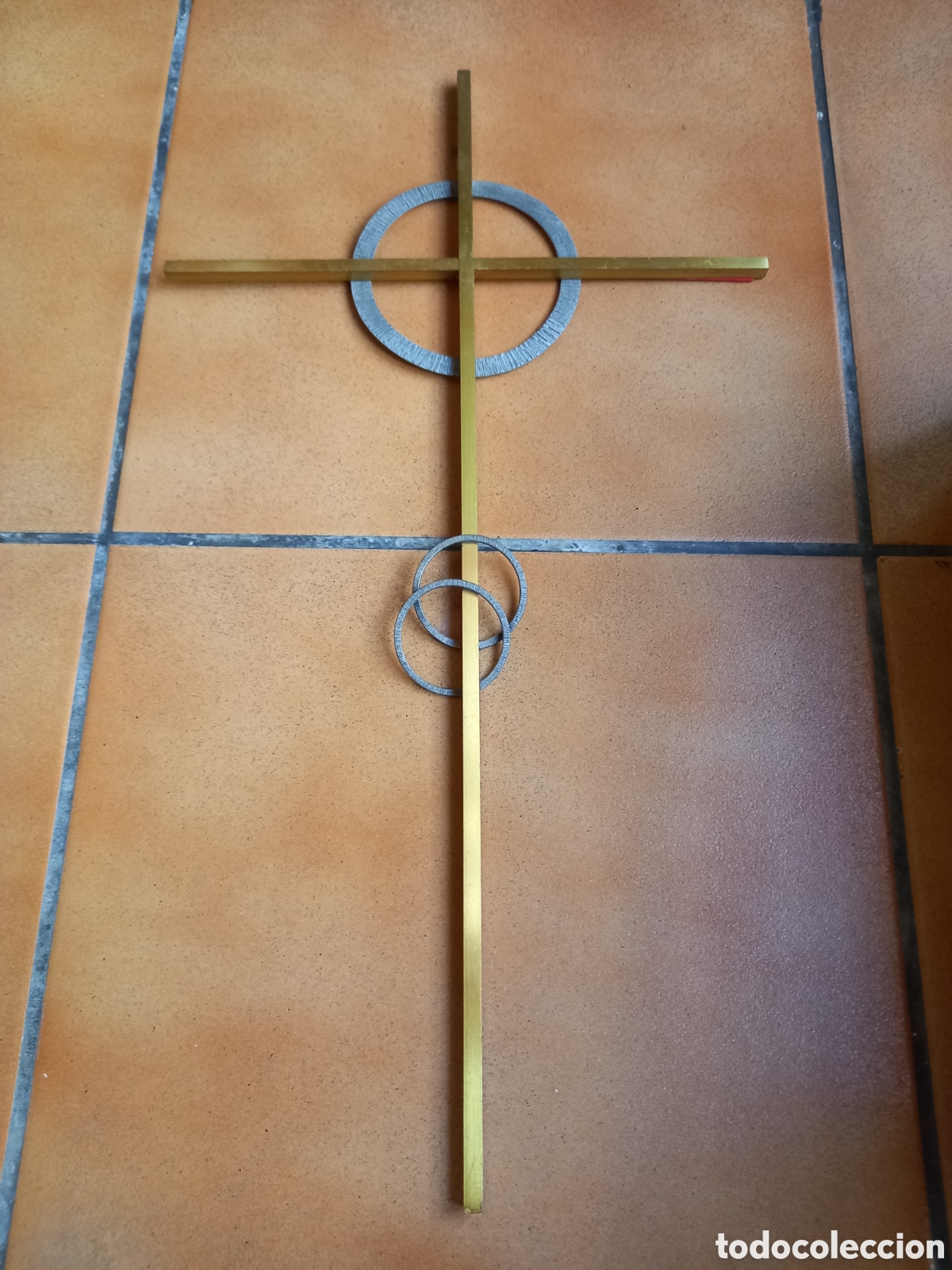 Antig&uuml;edades: CRUZ RELIGIOSA PARA COLGAR - Foto 12