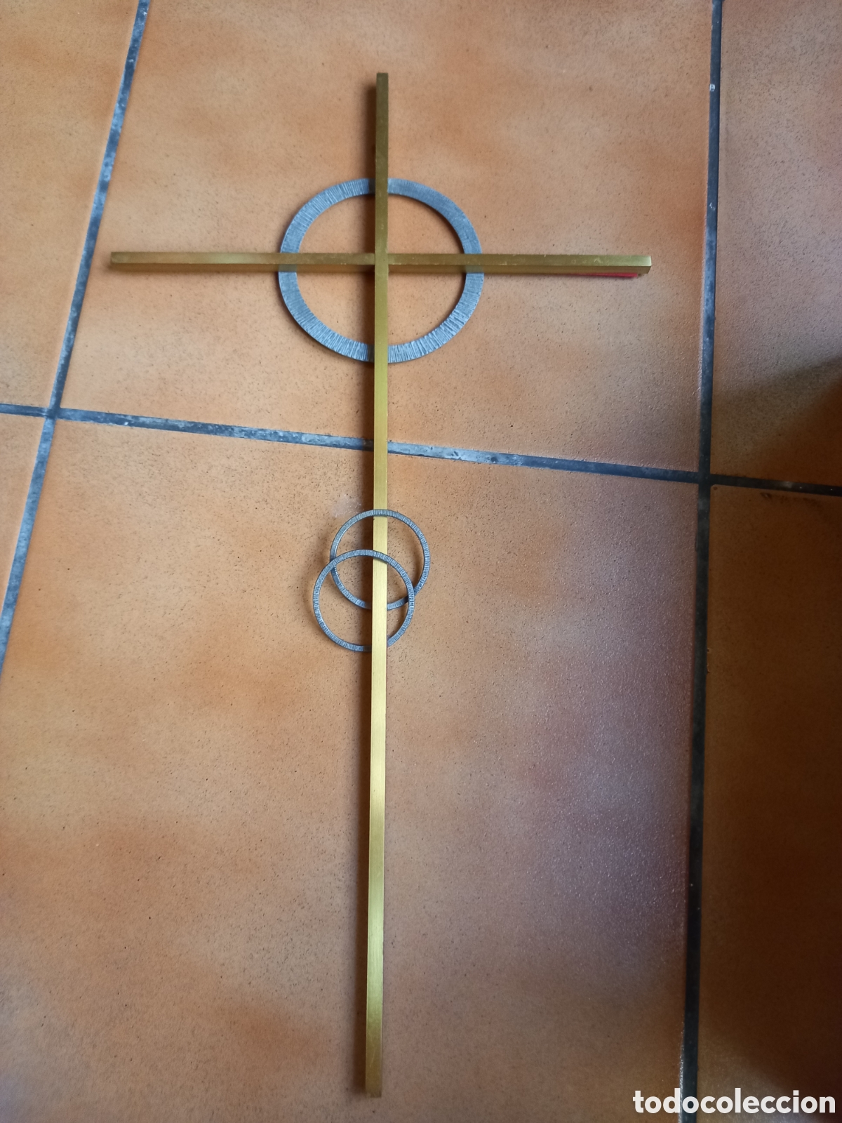 Antig&uuml;edades: CRUZ RELIGIOSA PARA COLGAR - Foto 1