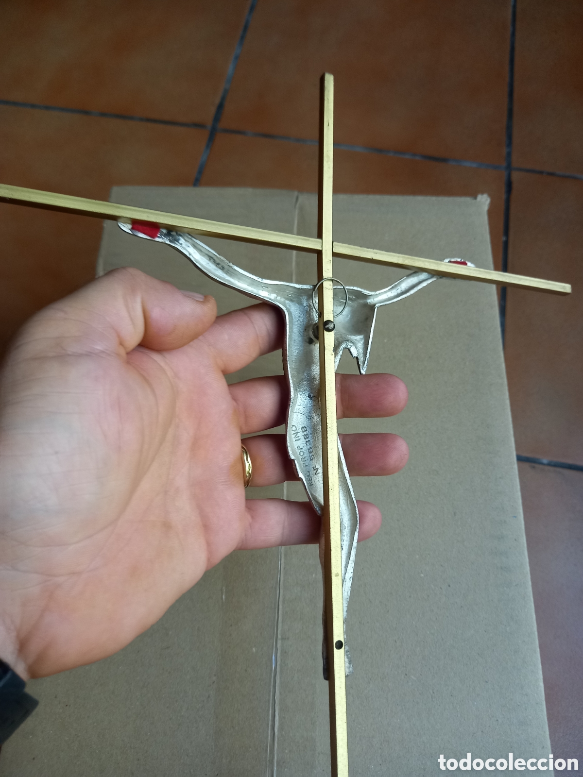 Antig&uuml;edades: BONITO CRUCIFIJO - Foto 3