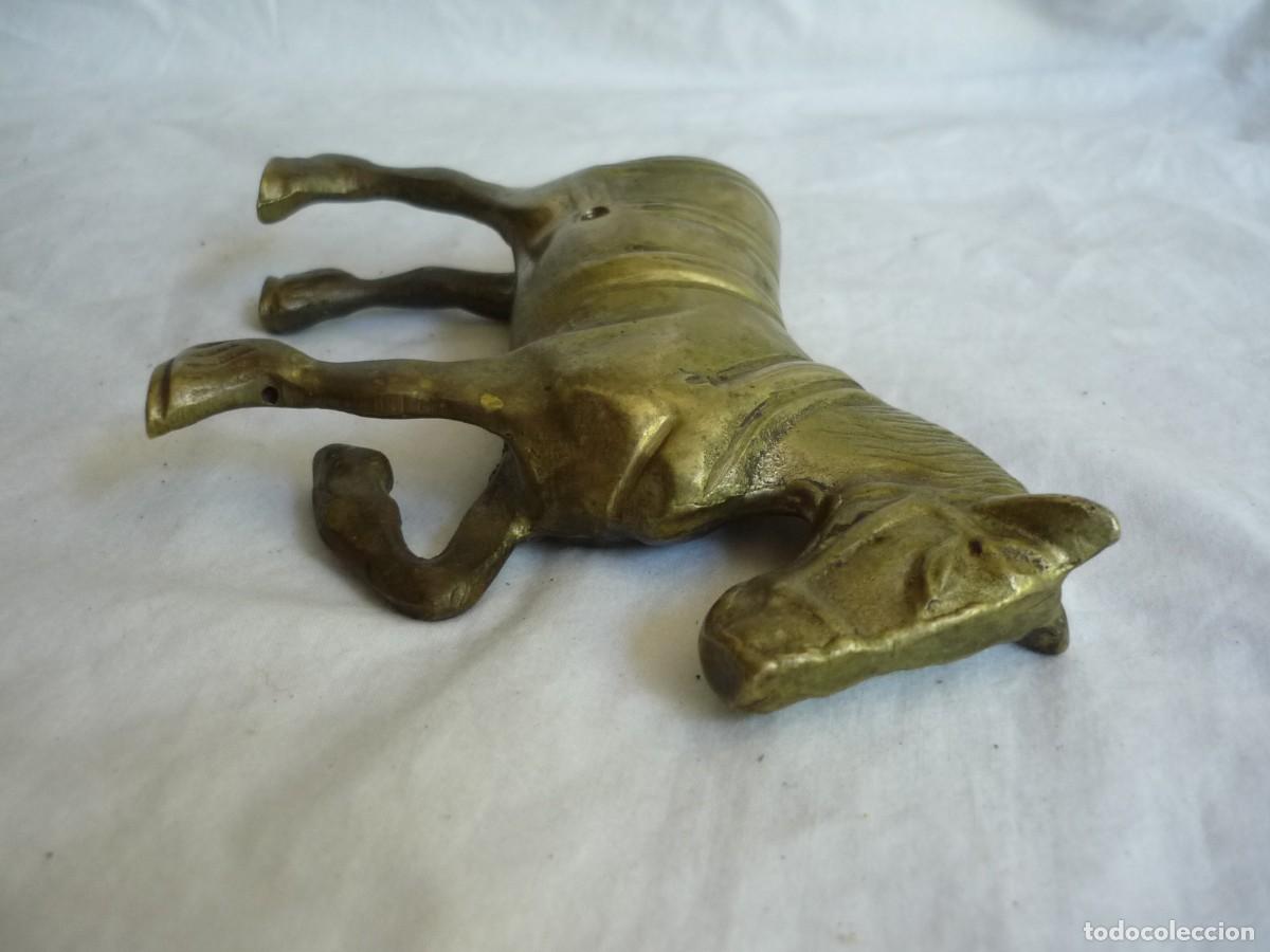 Antig&uuml;edades: Figura de bronce caballo - Foto 5