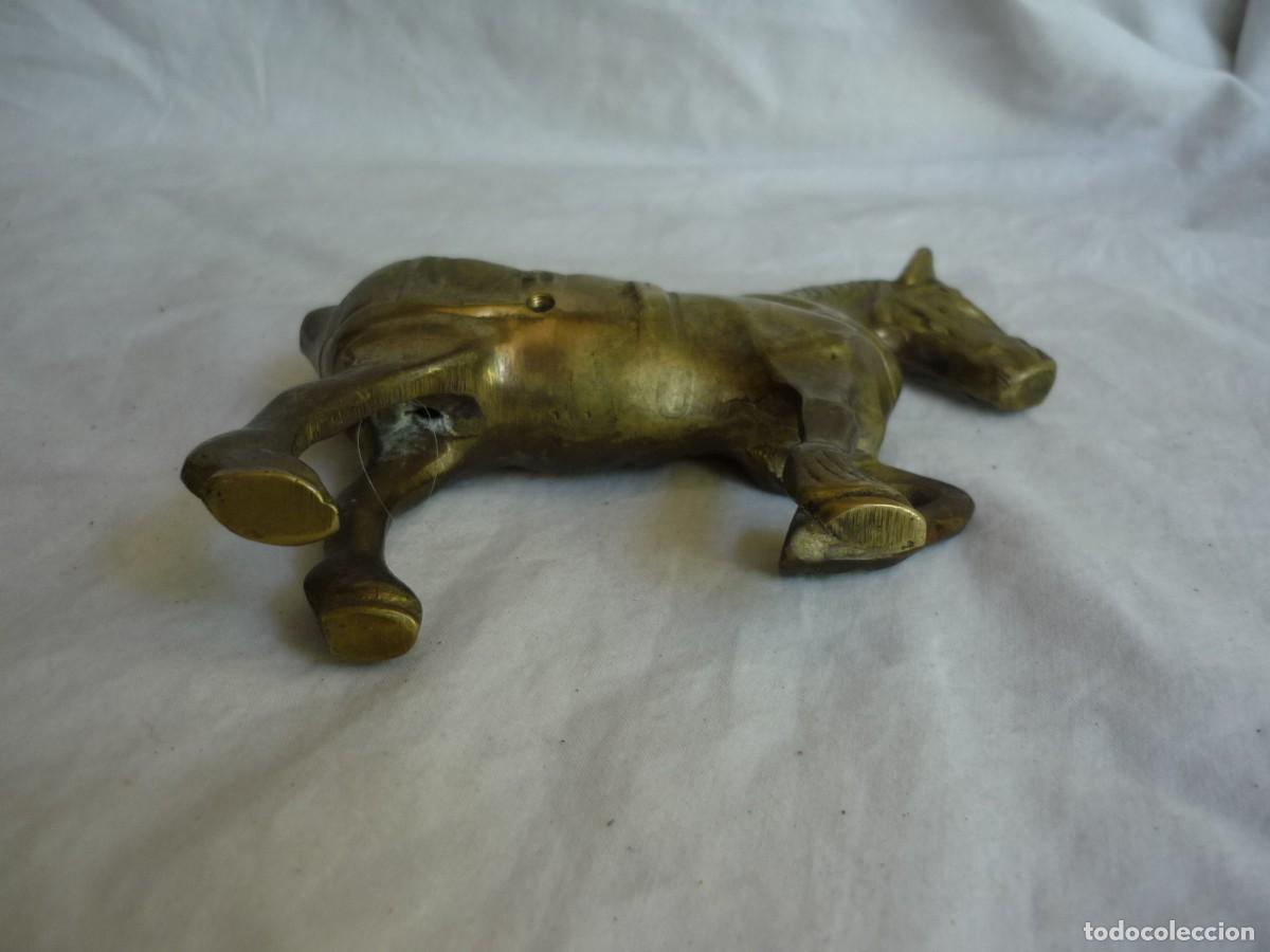 Antig&uuml;edades: Figura de bronce caballo - Foto 6