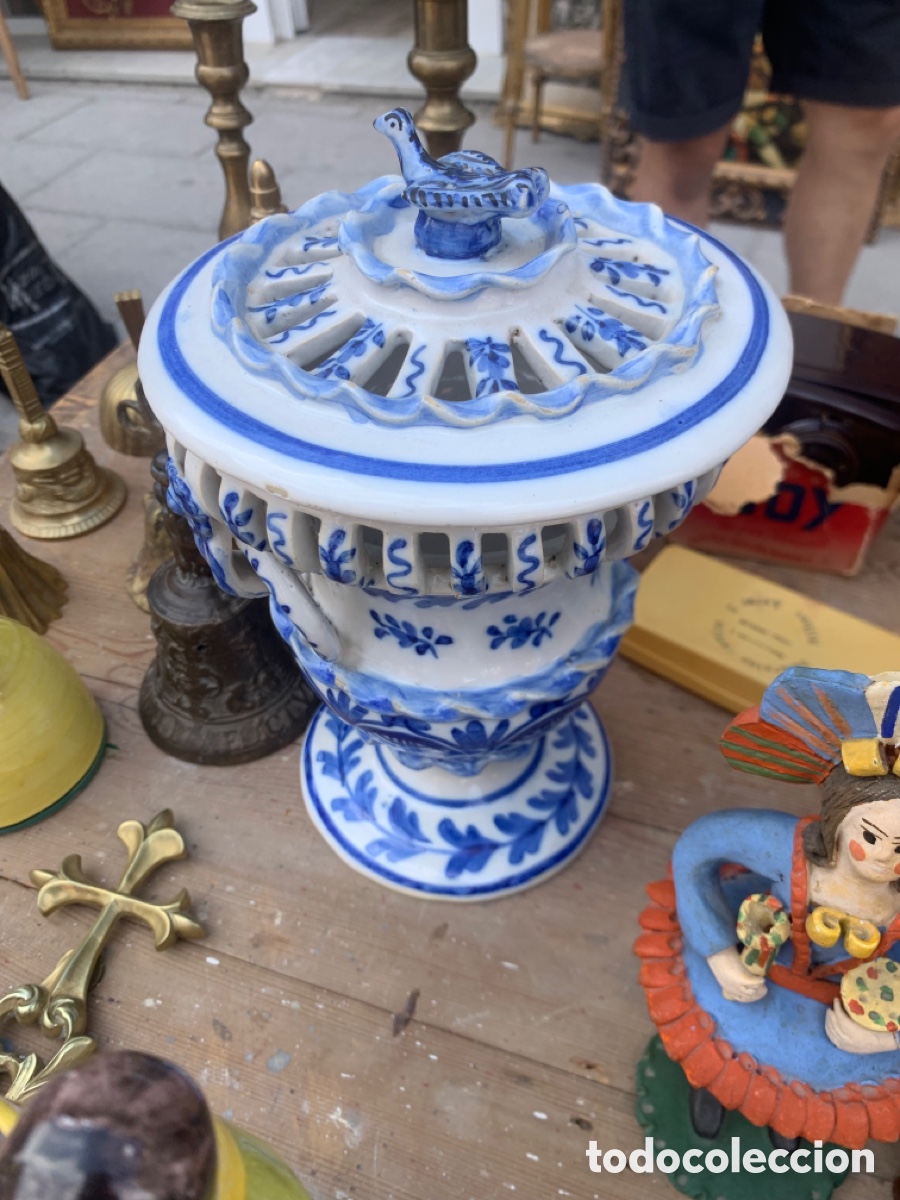 Antig&uuml;edades: Pieza de cer&aacute;mica de Talavera - Foto 1