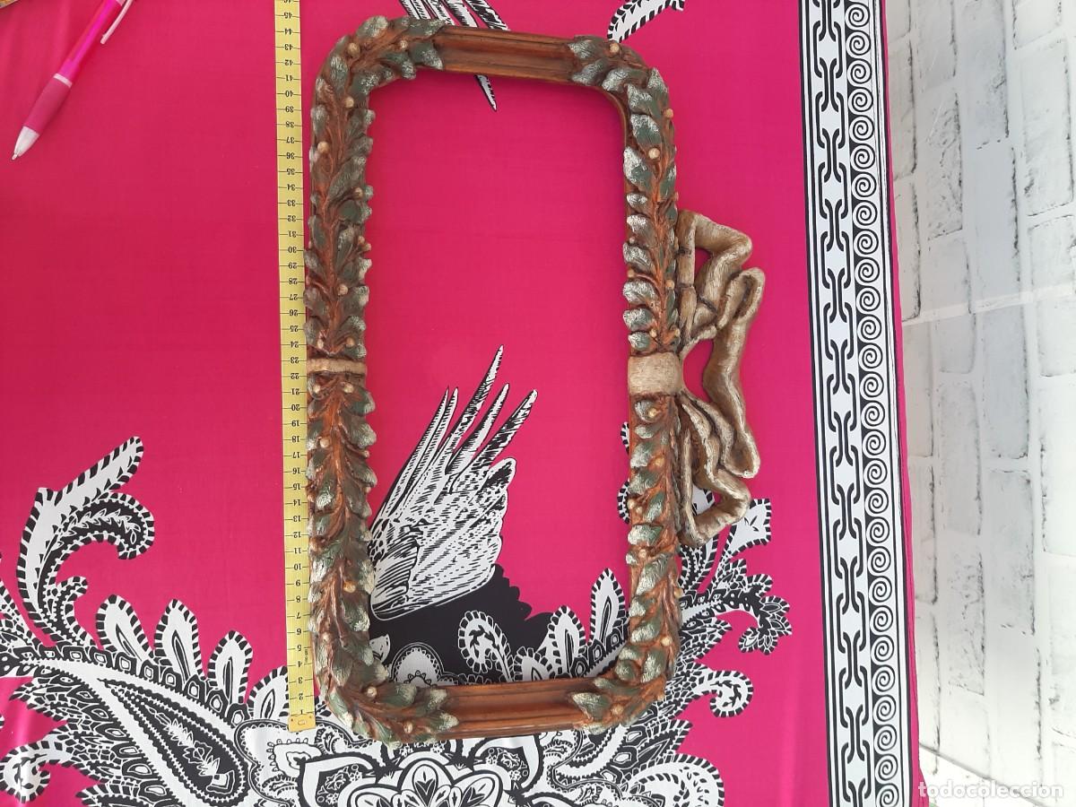 Antig&uuml;edades: BONITO MARCO DE MADERA - Foto 5