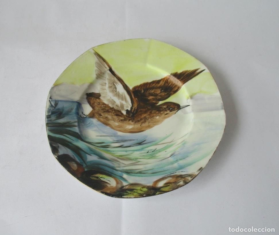 Antig&uuml;edades: PLATO EN PORCELANA LIMOGES - Foto 1