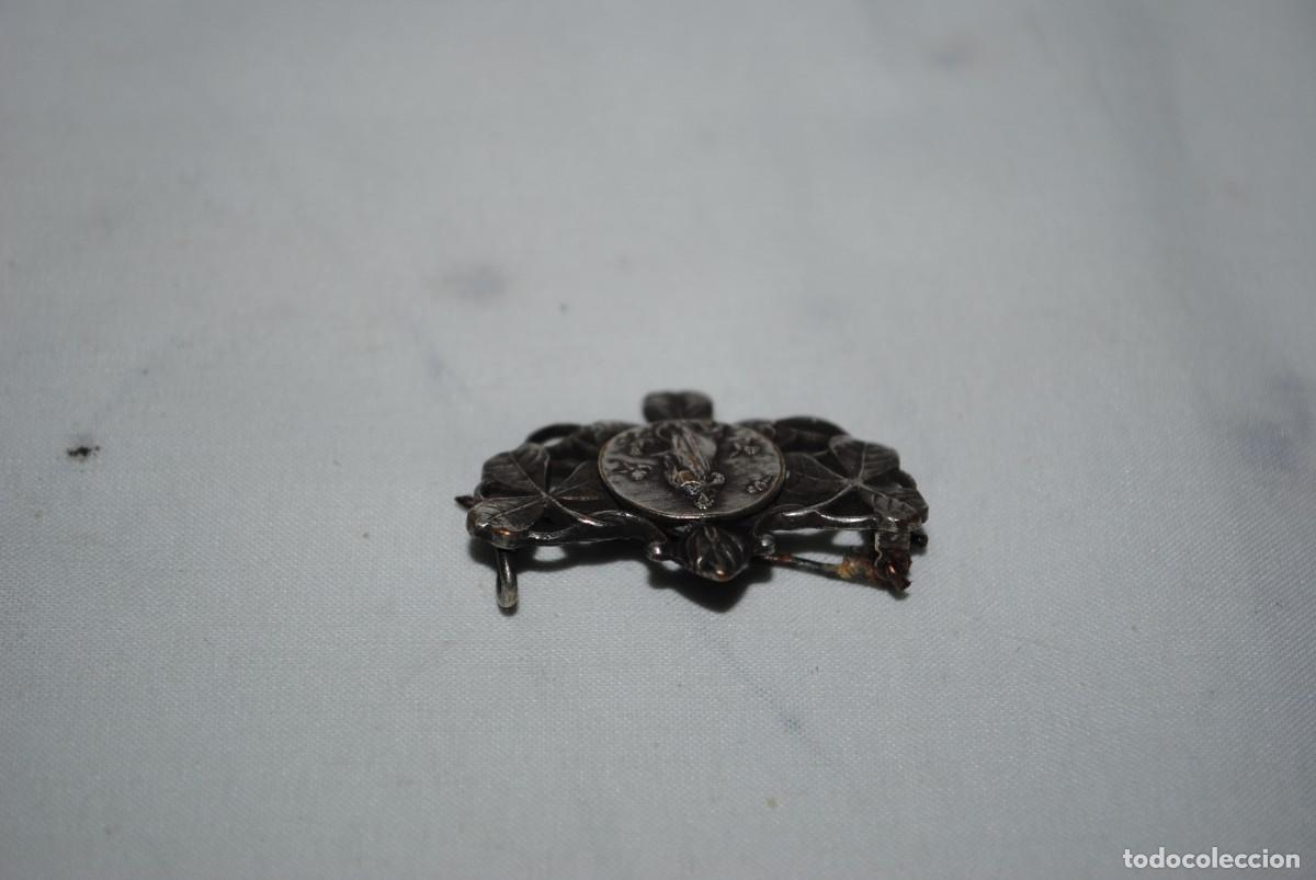 Antig&uuml;edades: ANTIGUO BROCHE DE LA VIRGEN INMACULADA . - Foto 2