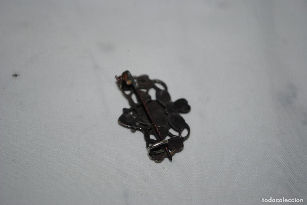 Antig&uuml;edades: ANTIGUO BROCHE DE LA VIRGEN INMACULADA . - Foto 3