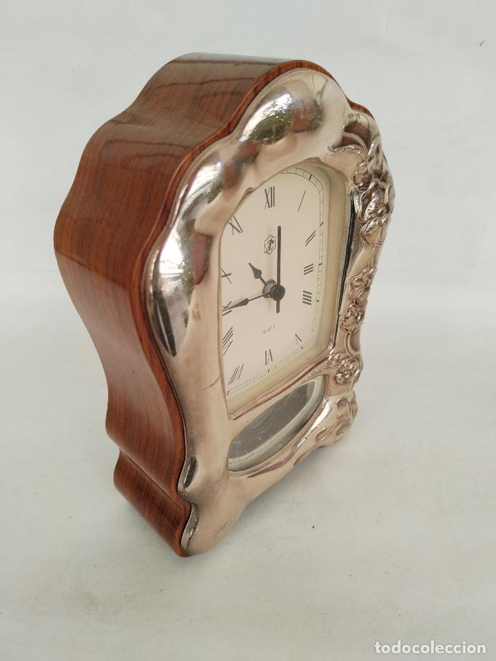 Antig&uuml;edades: reloj quartz en plata de ley 925 - Foto 2