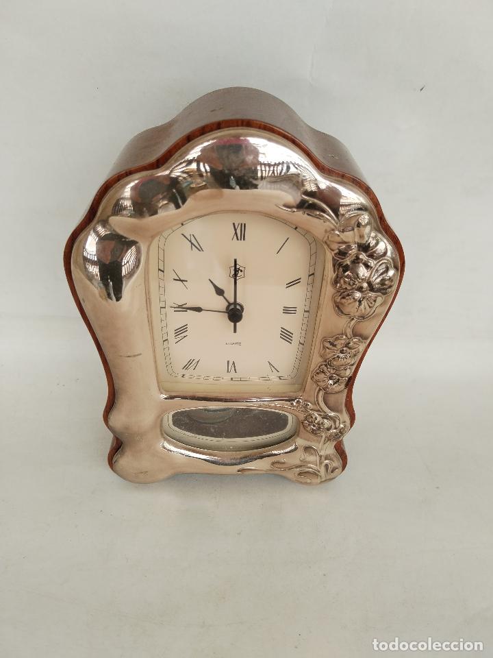 Antig&uuml;edades: reloj quartz en plata de ley 925 - Foto 4