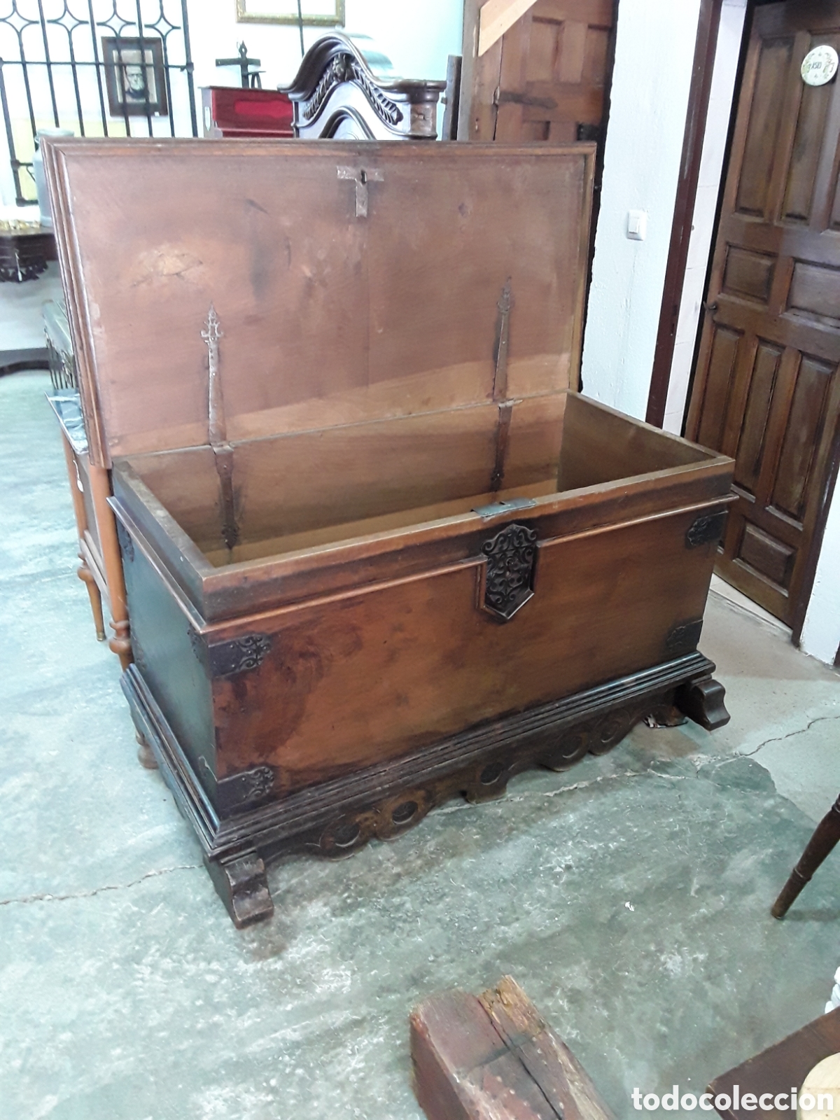 Antig&uuml;edades: Arca maragato ( S XVI ) - Foto 14