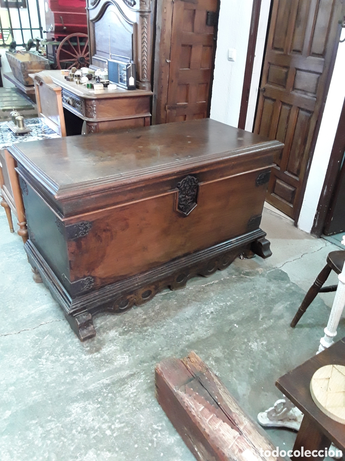 Antig&uuml;edades: Arca maragato ( S XVI ) - Foto 15