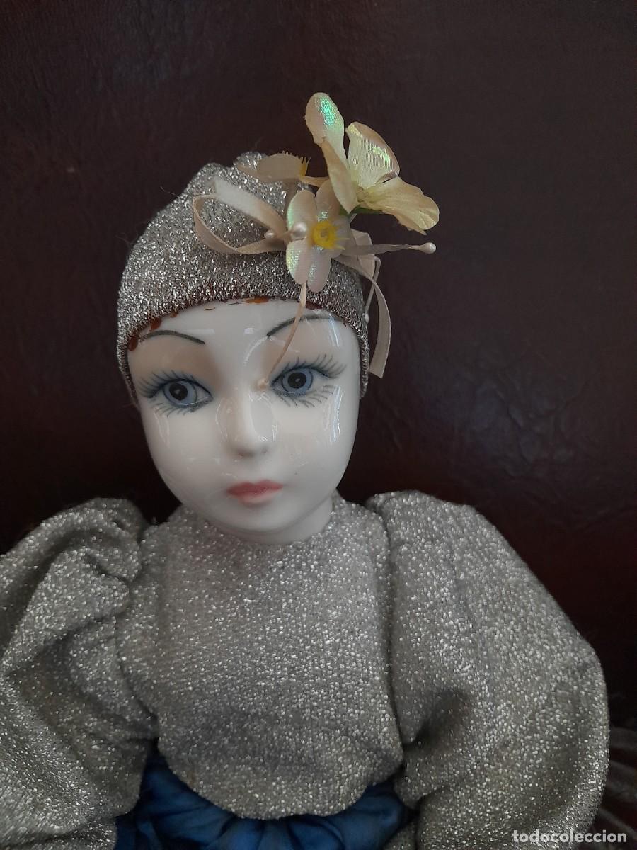 Antig&uuml;edades: Arlequ&iacute;n de porcelana - Foto 2