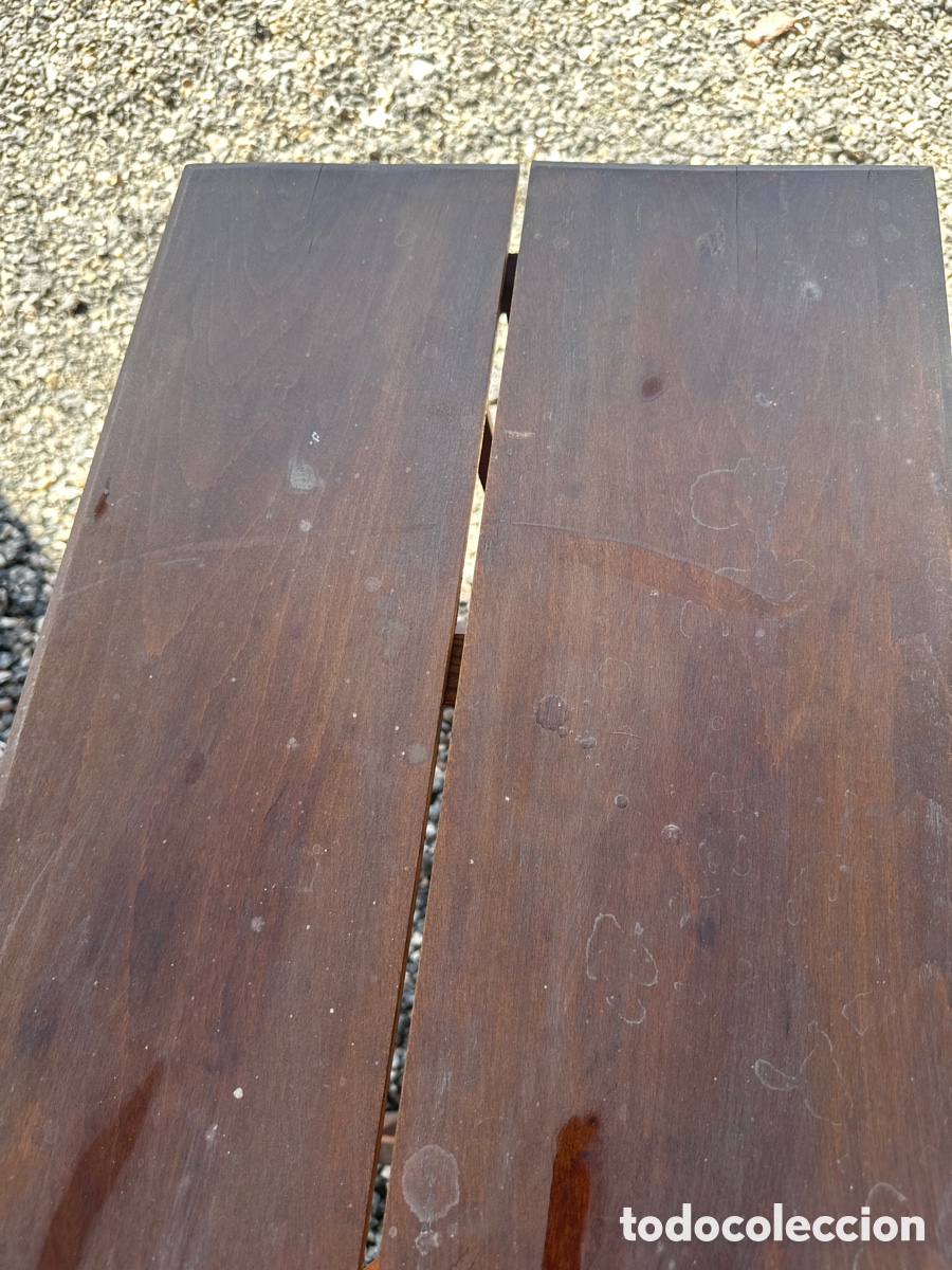 Antig&uuml;edades: Mesa antigua de madera - Foto 2