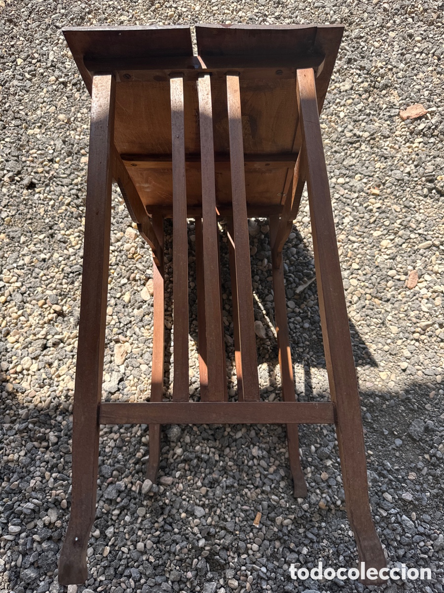Antig&uuml;edades: Mesa antigua de madera - Foto 3