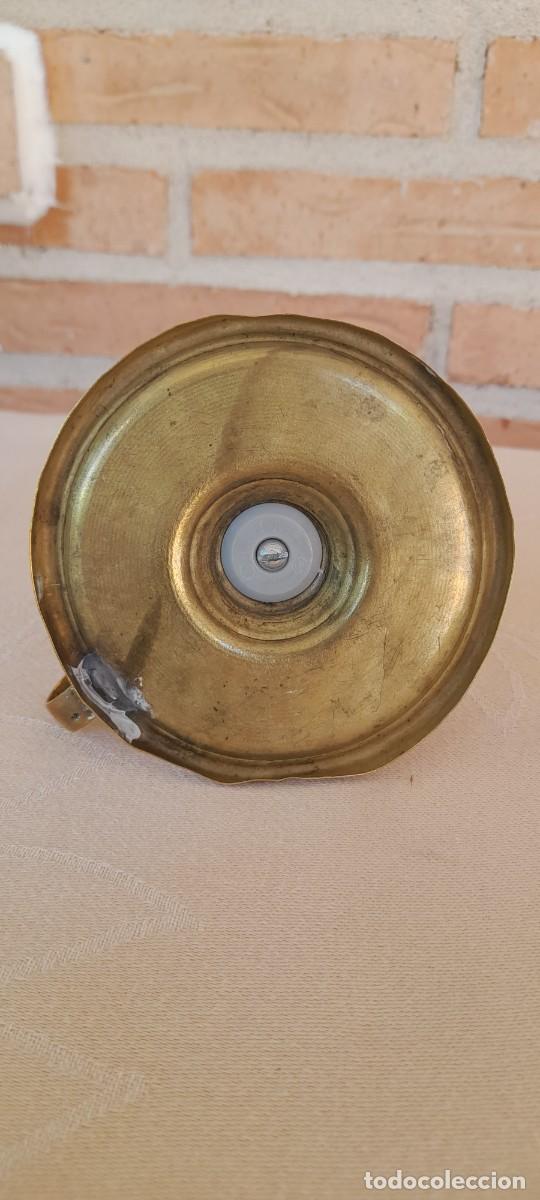 Antig&uuml;edades: L&Aacute;MPARA DE ACEITE ORIGINAL DE LA &Eacute;POCA - Foto 6
