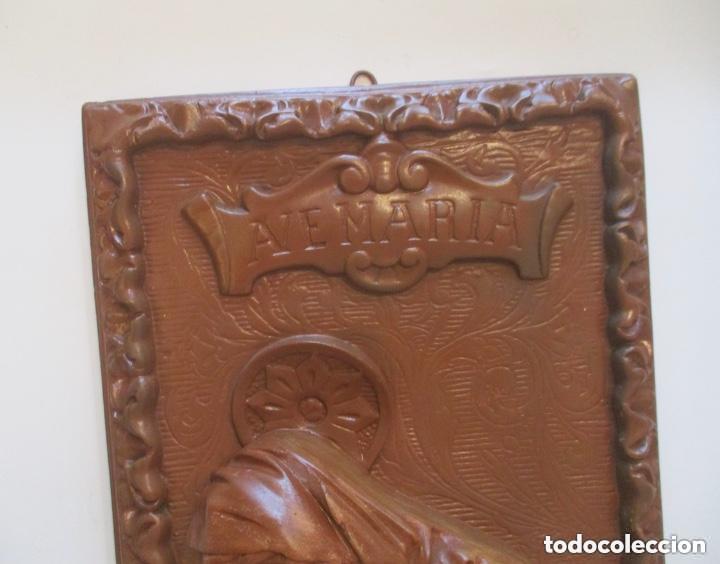 Antig&uuml;edades: PLAFON BENDITERA AVE MARIA - Foto 4