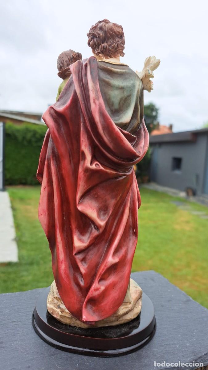 Antig&uuml;edades: San JOSE con NI&Ntilde;O JESUS - Foto 3