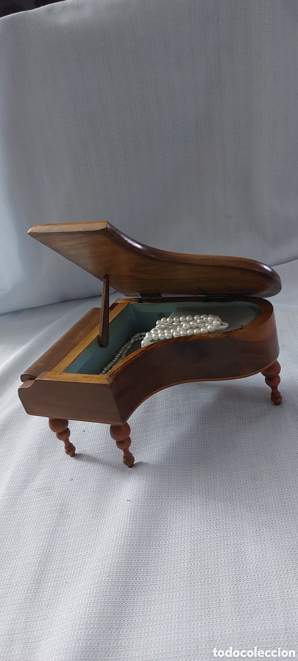 Antig&uuml;edades: PIANO JOYERO EN MADERA - Foto 3