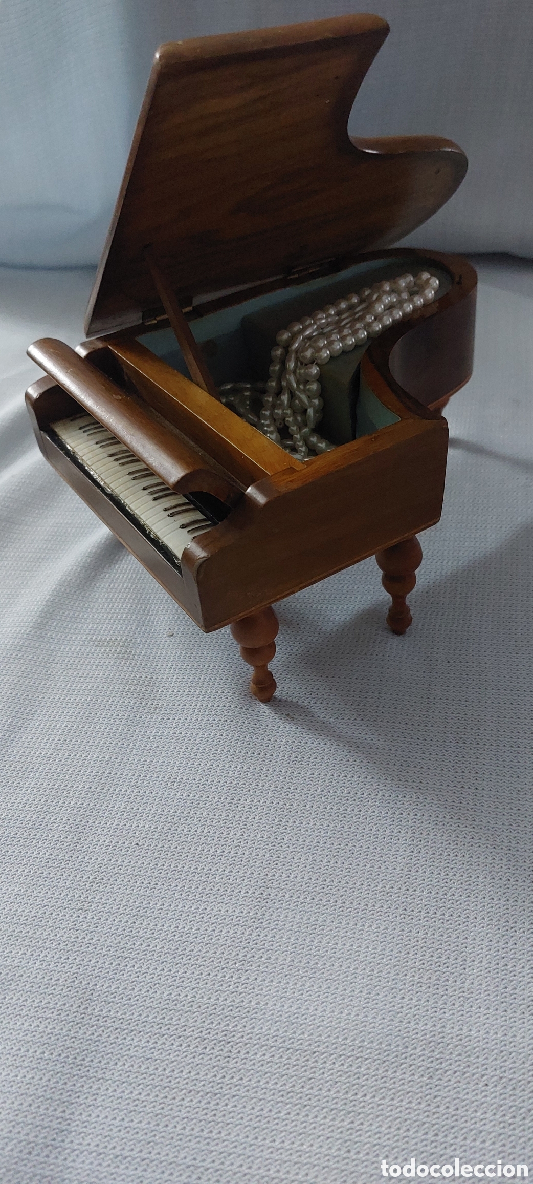 Antig&uuml;edades: PIANO JOYERO EN MADERA - Foto 4