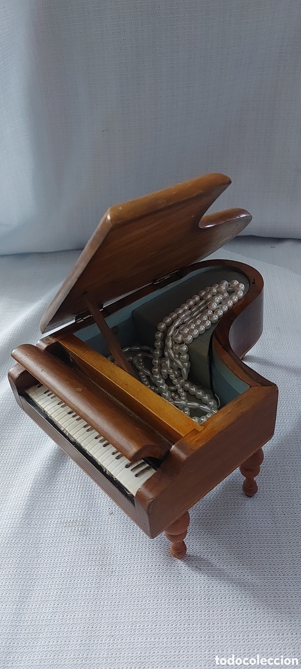 Antig&uuml;edades: PIANO JOYERO EN MADERA - Foto 5